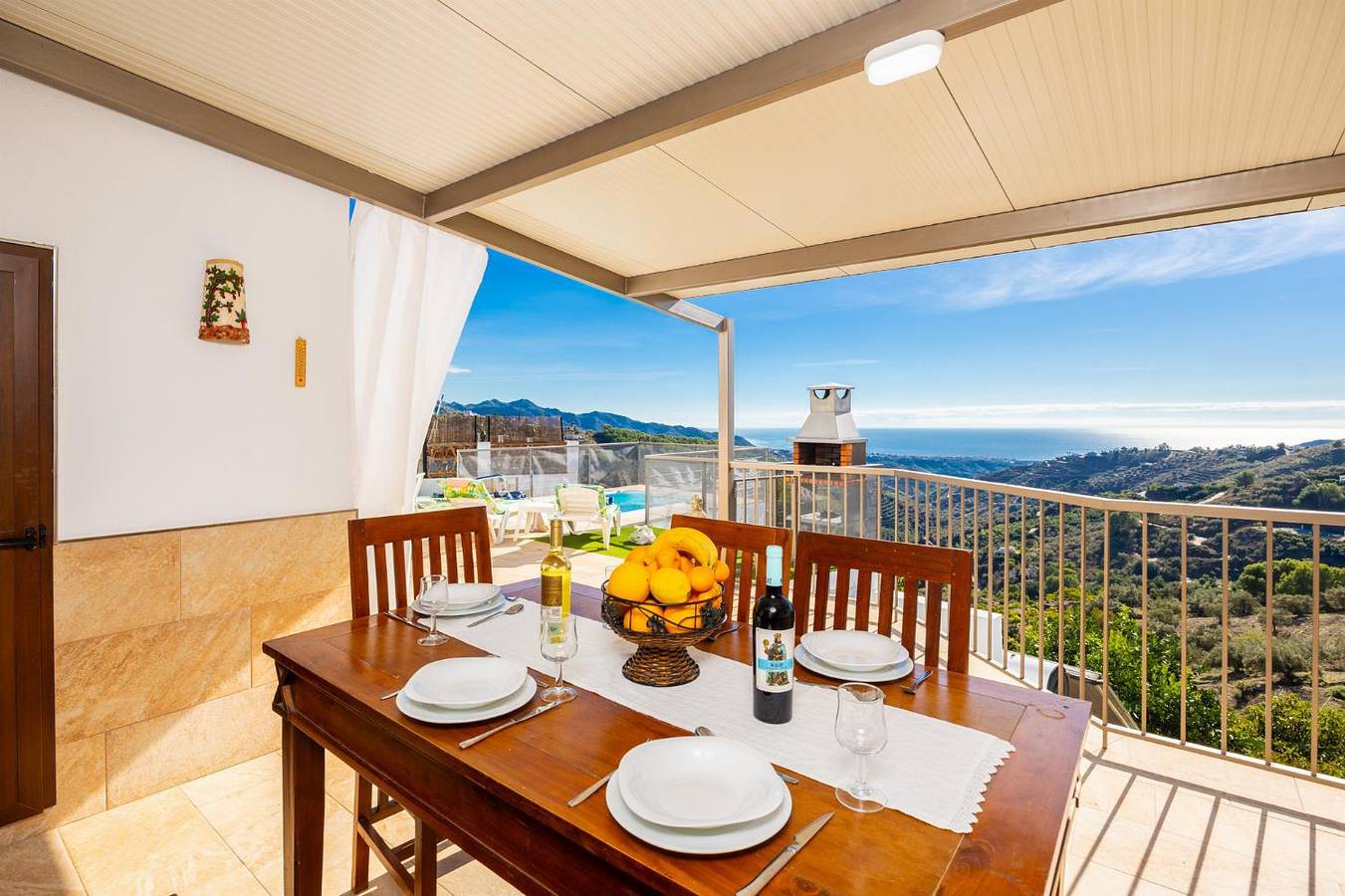 Villa El Cortijo in Frigiliana, Costa del Sol