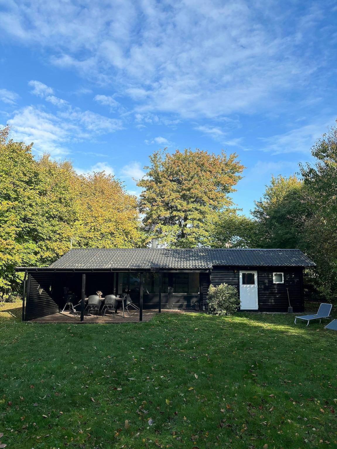 Holzhaus aus den 70er Jahren am Strand von Dalby Huse in Dalby Huse, Frederikssund und Umgebung