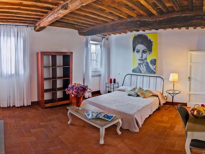 Agriturismo per 13 persone, con piscina e giardino nonché terrazza, con animali domestici a Massarosa