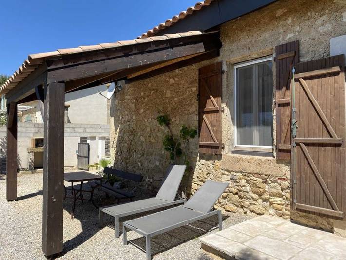 Gîte pour 2 personnes, avec Terrasse et Jardin à Narbonne