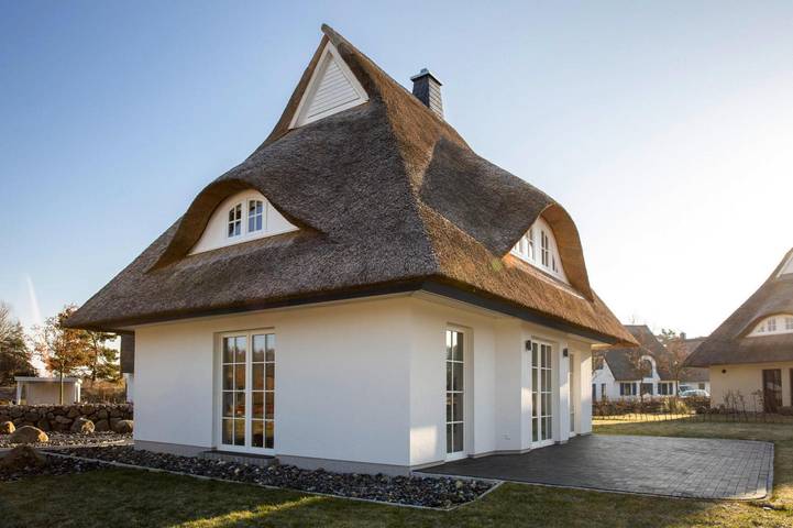 Ferienhaus für 4 Personen, mit Terrasse und Sauna sowie Garten