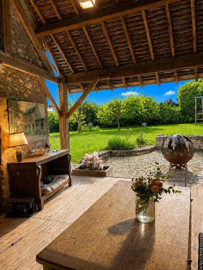 Gîte pour 2 personnes, avec jardin ainsi que piscine et vue à Courances - 2