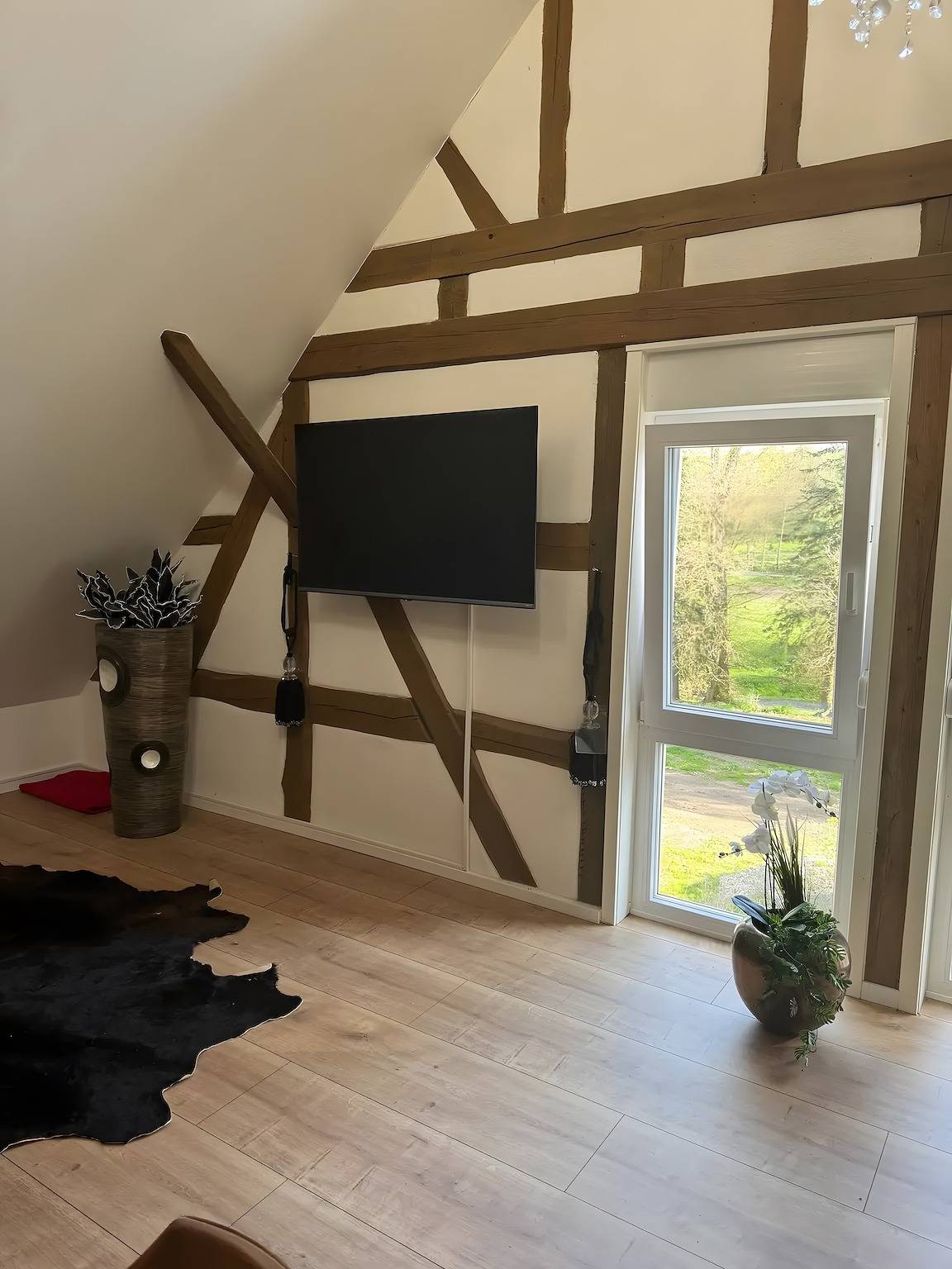 Ganze Wohnung, Apartment „Mühlenapartment“ mit Gemeinschaftsgarten und Wlan in Kirtorf, Vogelsberg Region