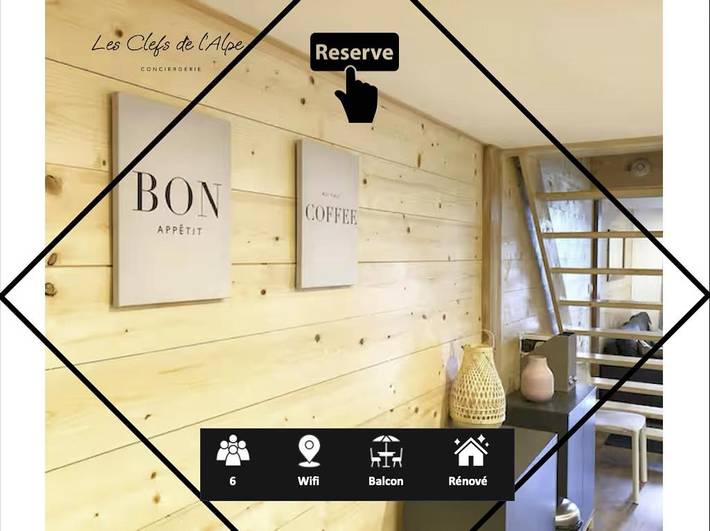 Holiday apartment for 6 people, with view and balcony - 1