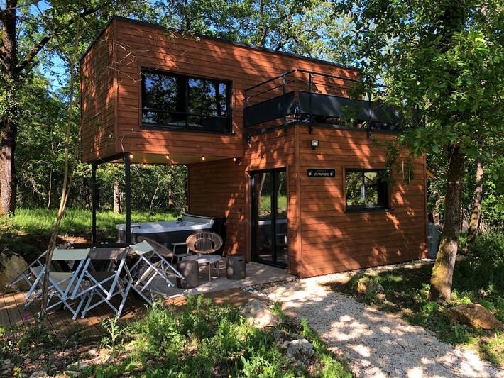 Maison de vacances pour 6 personnes, avec jacuzzi et jardin