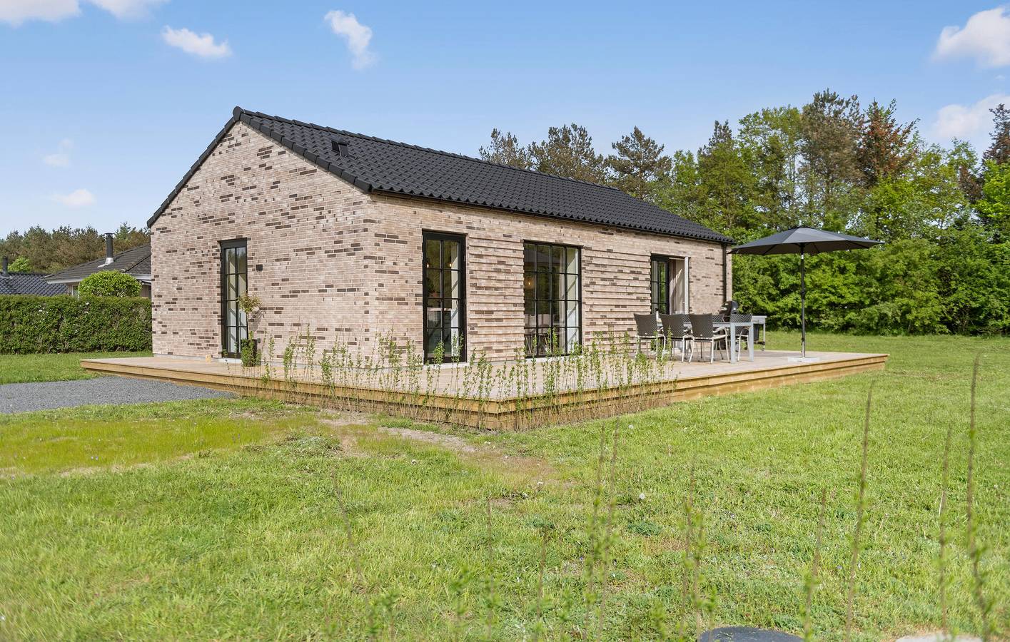 Ferienhaus für 6 Personen mit Terrasse in Hovborg, Vejen