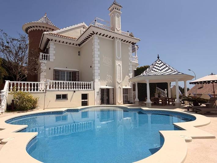 Chambre d’hôte pour 2 personnes, avec Terrasse et Jardin ainsi que Piscine et Vue à Torre del Mar