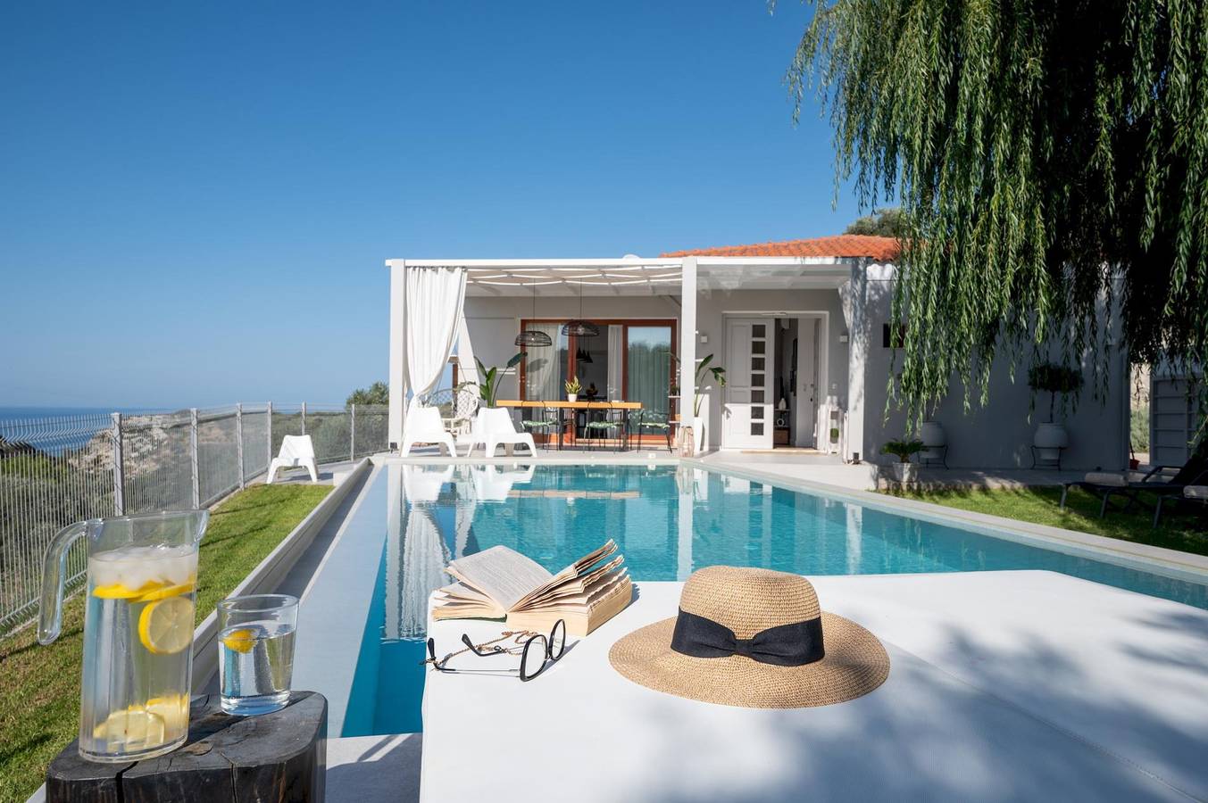 Villa für 8 Personen mit Terrasse in Rethymno und Umgebung