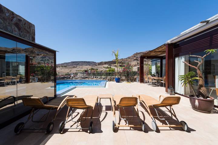 Ferienhaus für 8 Personen, mit Terrasse und Garten, mit Haustier auf Gran Canaria - 4
