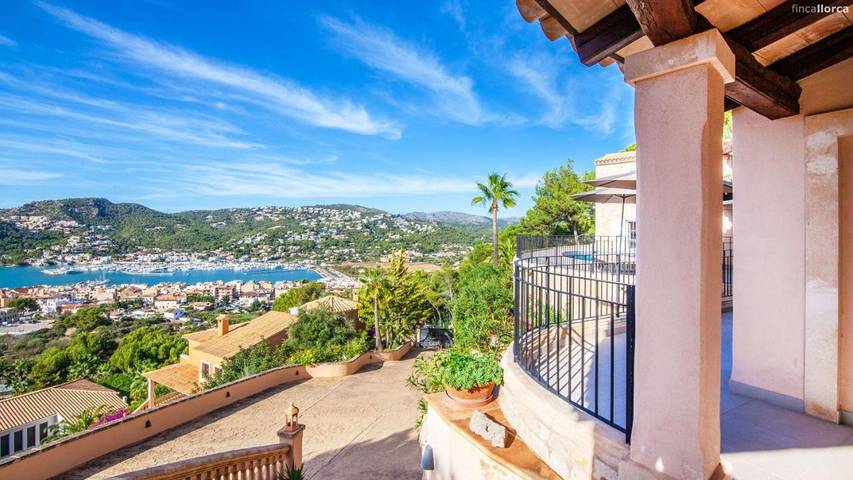 Villa pour 10 personnes, avec piscine et vue ainsi que jardin et sauna à Port d'Andratx - 2