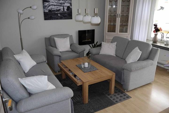 Ferienwohnung für 4 Personen, mit Balkon und Ausblick