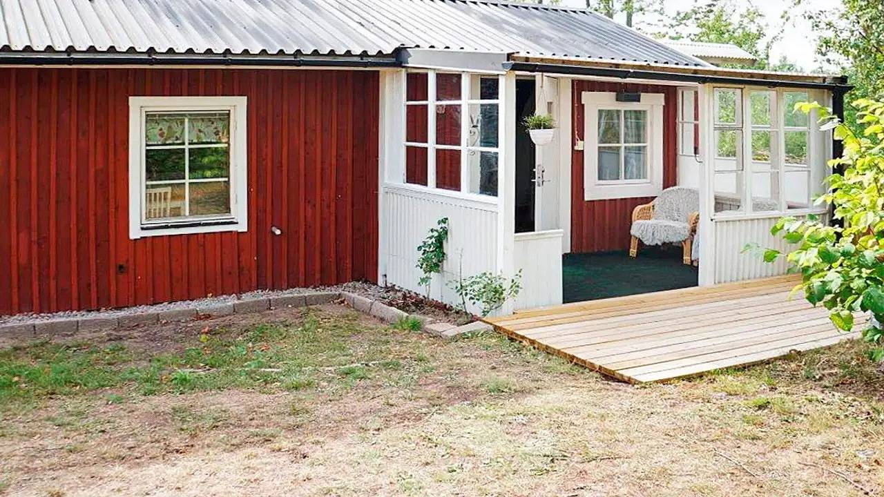 Hus för 4 Personer, med terass