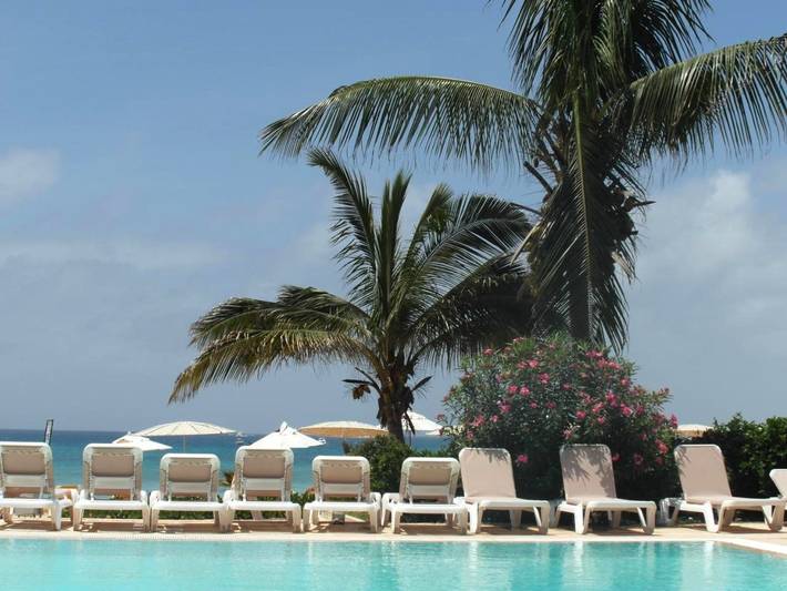 Ferienwohnung für 2 Personen, mit Ausblick und Garten sowie Pool auf Kap Verde