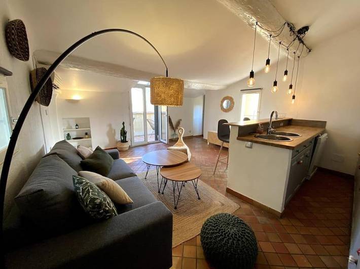 Apartamento de vacaciones para 4 personas, con terraza y vistas - 1