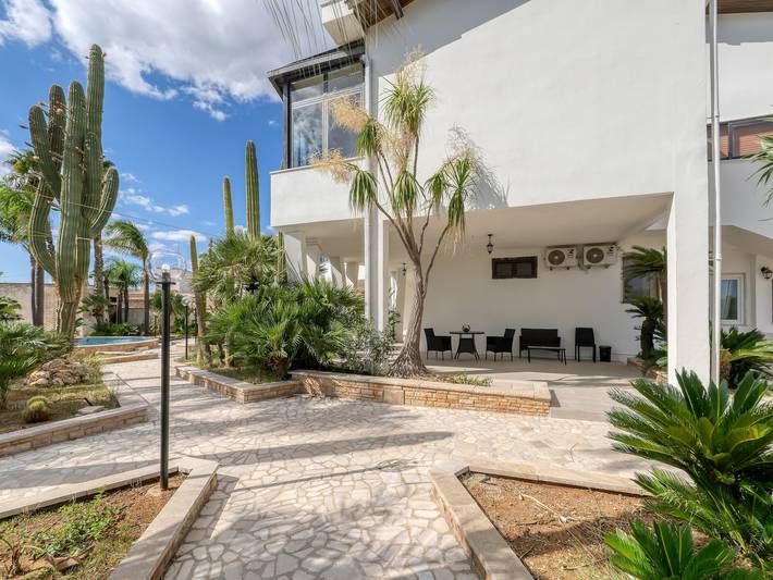 Habitación 'Blu Dea - 2' con terraza compartida, Wi-Fi y aire acondicionado in Porto Cesareo, Golfo de Tarento