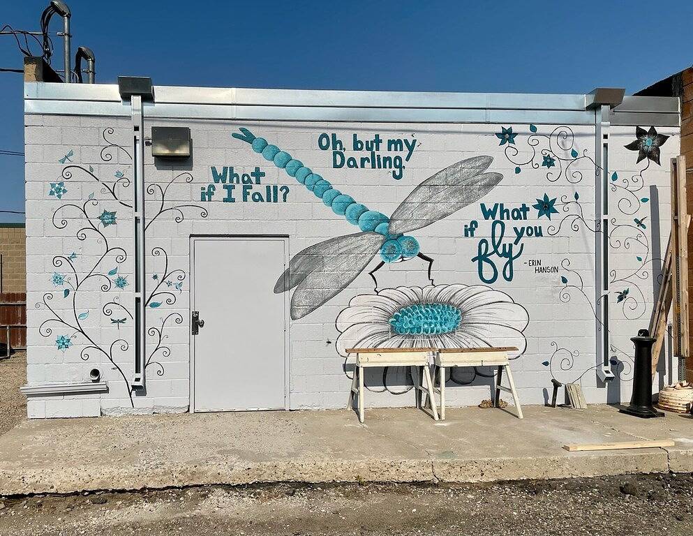 Oak Creek Granary in Bottineau, Bottineau County