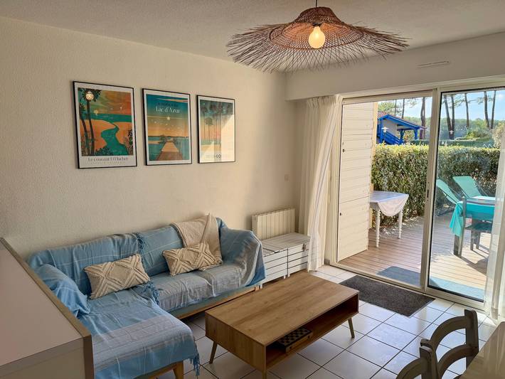 Appartement entier, Appartement « La Canopée » vue sur le lac, piscine partagée - Conciergerieland in Soustons, Côte d’Argent