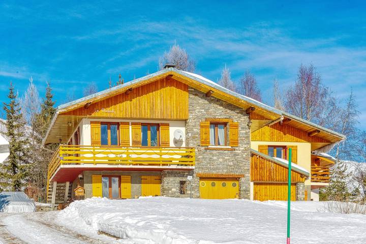 Vakantiewoning voor 10 personen, met Balkon en Tuin in Fontcouverte-la Toussuire