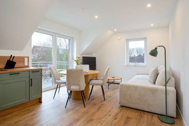 Ferienwohnung für 4 Personen, mit Balkon und Sauna in Norden-Norddeich