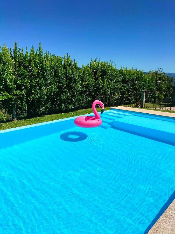 Aluguel de quarto para 4 pessoas, com vista e piscina e ainda jardim, com animais de estimação em Barcelos