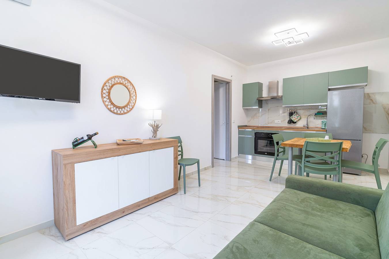 Apartment 'Marzamemi 1 mit privatem Garten', Wlan und Klimaanlage in Marzamemi, Noto und Umgebung