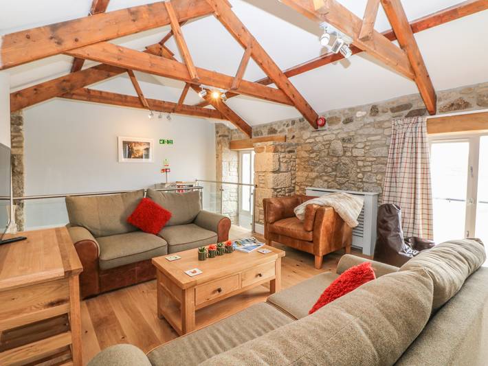 Cottage for 8 people, with garden, with pets in Cornwall