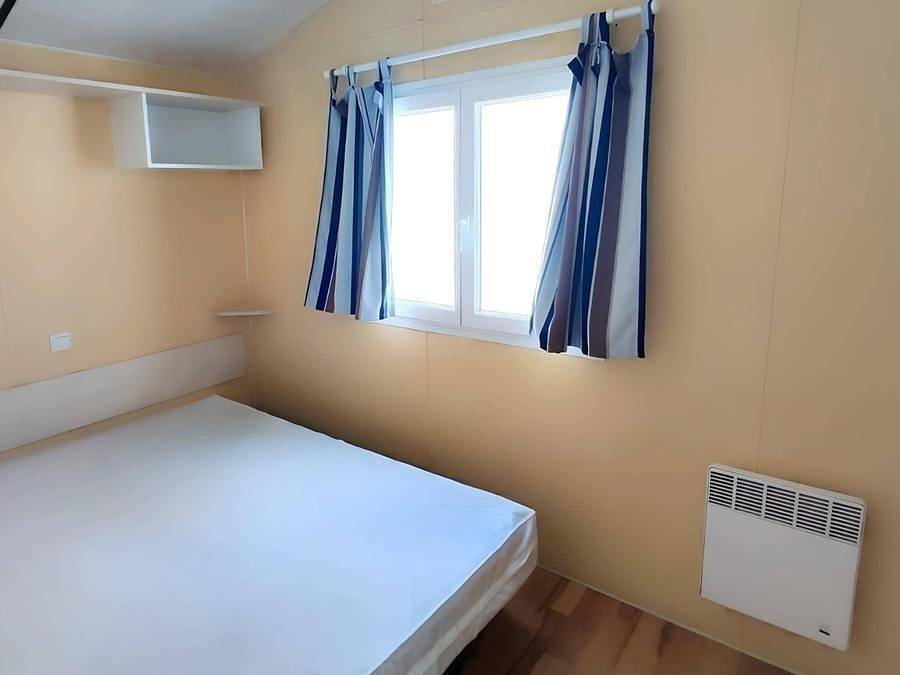 Camping des Bains - Mobilheim 4 personen - Komfort 2 Zimmer klimatisiert in Saint-Honoré-les-Bains, Naturpark Morvan