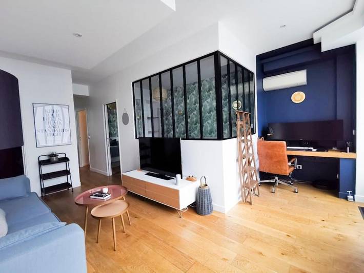 Gîte pour 2 personnes, avec terrasse dans Hippodrome de Longchamp