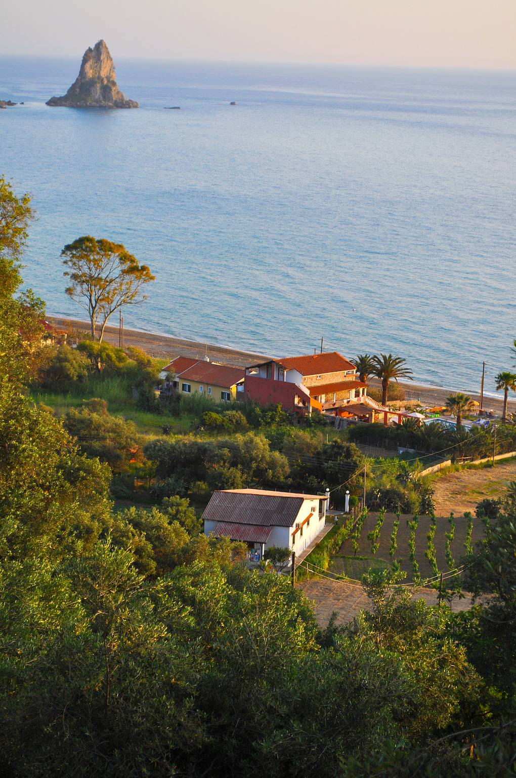 Casa per le vacanze sulla spiaggia "eftichia" in Agios Gordios, Corfù