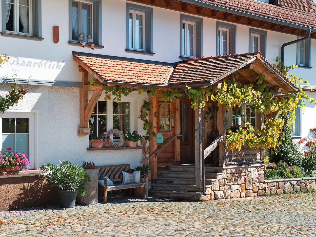 Ganze Ferienwohnung, Pension Ferienwohnung Baarblick - 6 - Apartment 6 in Donaueschingen, Mittlerer Schwarzwald