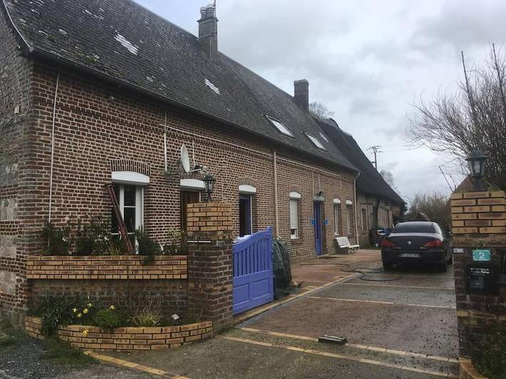 Gîte pour 2 personnes, avec terrasse et jardin, animaux acceptés dans Crasville-la-Mallet