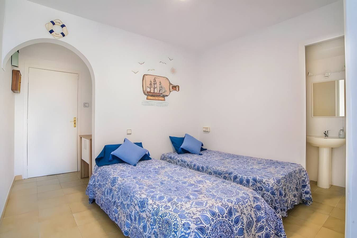 Estudio entero, Estudio 'Spondylus 2' con vistas al mar, Wi-Fi y aire acondicionado in Ampuriabrava, Alt Empordà