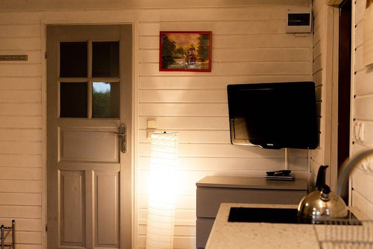 Ferienhaus mit Kamin und großer Terrasse in Kopalino, powiat wejherowski