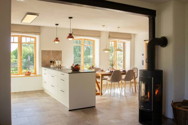 Ferienhaus für 6 Personen, mit Garten und Terrasse, kinderfreundlich in Sternberger Seenlandschaft