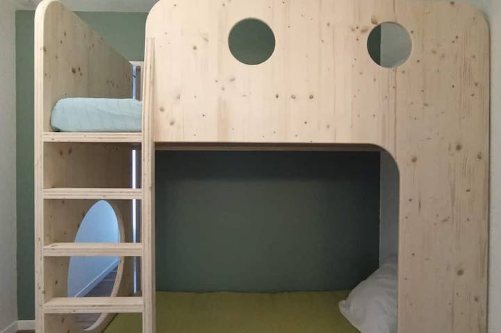 Villa pour 6 personnes, avec terrasse ainsi que jardin et piscine à Moliets-et-Maa - 3