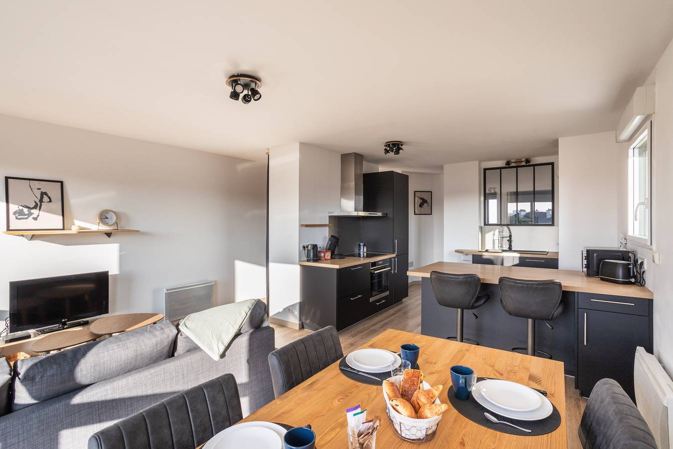 Apartamento entero, Le Cocon Voltaire - Appartement 2 chambres avec parking - Mabilais in Rennes, Región de Rennes