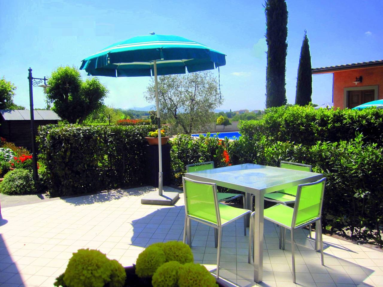 Ganze Wohnung, Anwesen mit Gemeinschaftspool in Lamporecchio, Pistoia Provinz