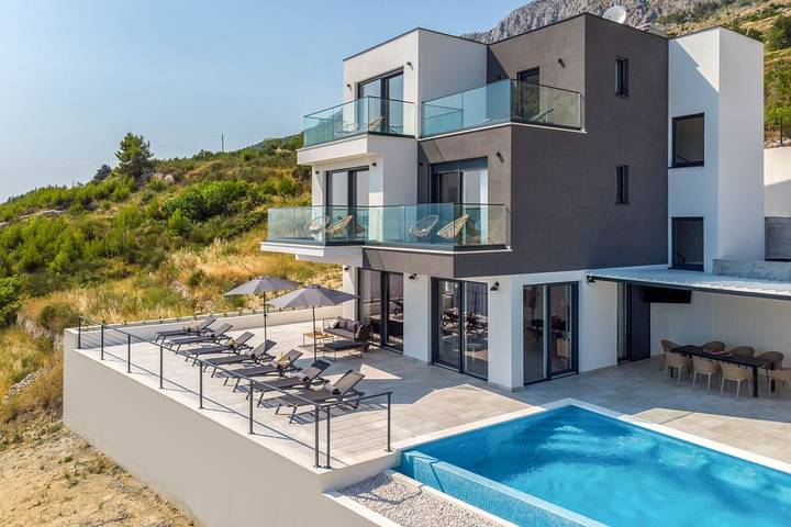 Willa dla 8 osób, z ogród w Celina