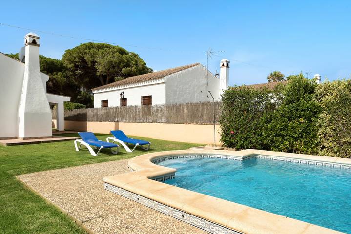 Maison de vacances pour 6 personnes, avec jardin à Conil de la Frontera