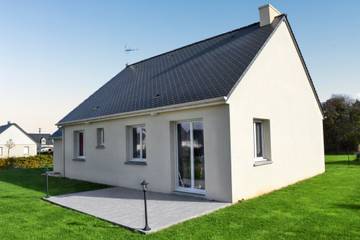 Gîte pour 6 personnes, avec terrasse à Saint-Laurent-sur-Mer