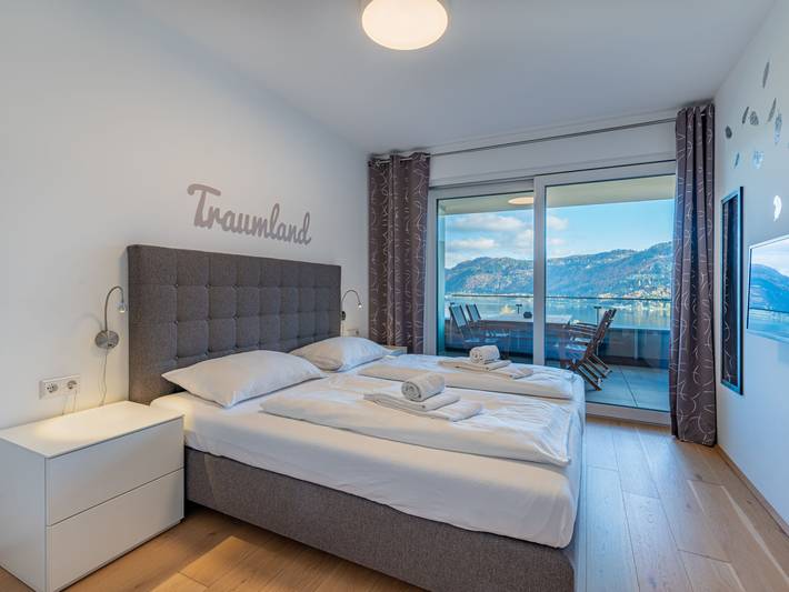 Ferienwohnung für 3 Personen, mit Balkon und Garten sowie Seeblick in Treffen am Ossiacher See - 4