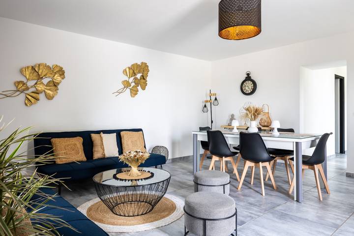 Ferienhaus für 10 Personen, mit Garten, kinderfreundlich in Gironde - 4