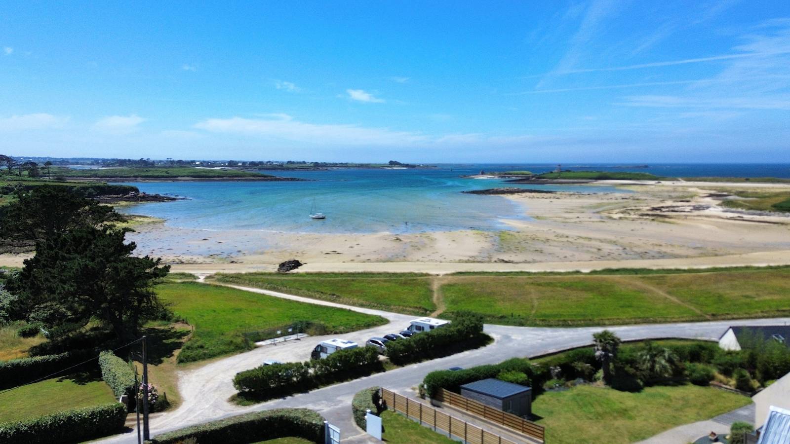 Schöner Meerblick – Haus für 6 personnen in Lilia, Plouguerneau