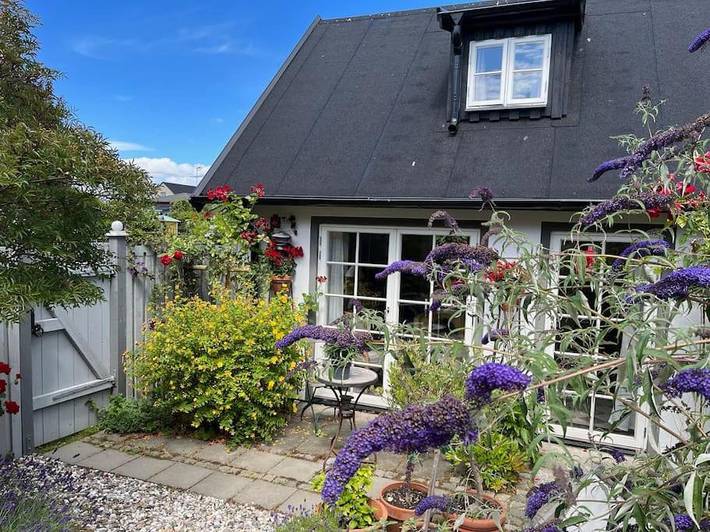 Ferienhaus für 2 Personen, mit Terrasse und Garten sowie Seeblick und Ausblick in Trelleborg
