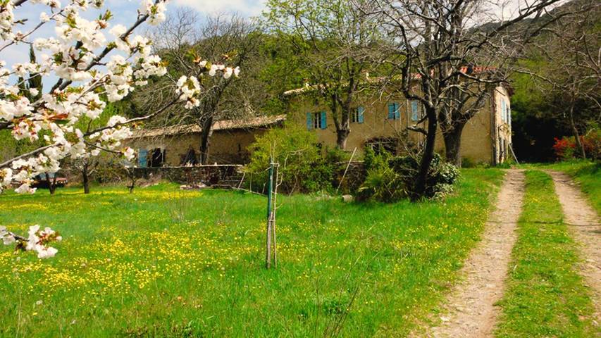 Gîte pour 13 personnes, avec Terrasse ainsi que Jardin et Piscine à Quintillan - 2