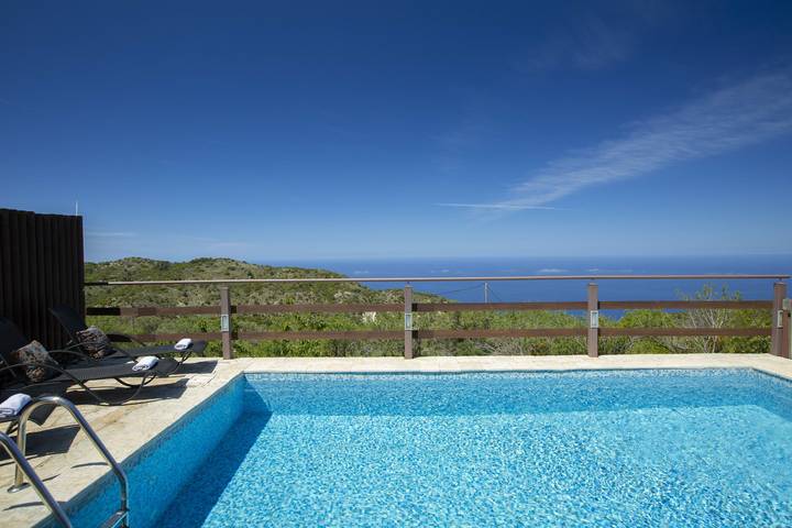 Chalet para 6 personas con piscina in Grecia