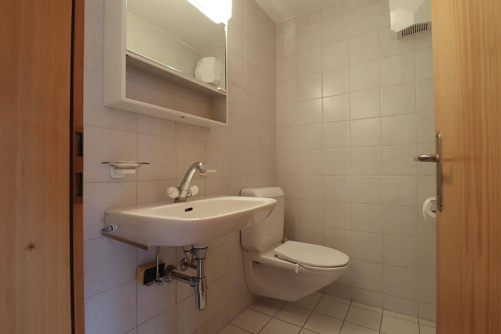 Ganze Wohnung, Aussen : Wohnung im unteren Erdgeschoss eines Gebäudes, für 4 Personen in der Nähe des Hotels/Restau in Saint Luc, Anniviers