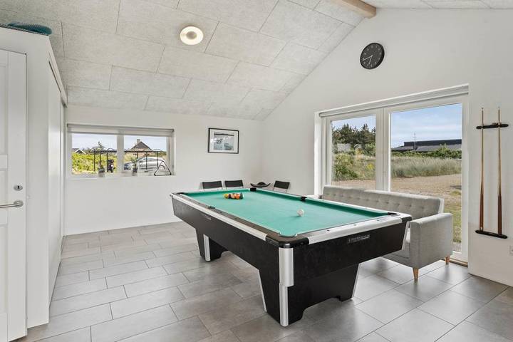 Ferienhaus mit Meerblick für 10 Personen, mit Balkon/Terrasse und Whirlpool sowie Sauna am Ringkøbing Fjord - 4