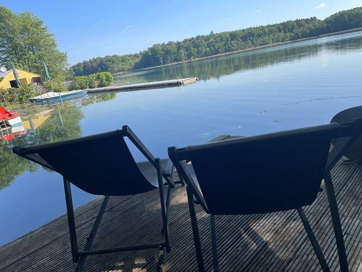 Camping für 2 Personen, mit Terrasse und Ausblick sowie Seeblick in Brandenburg - 3