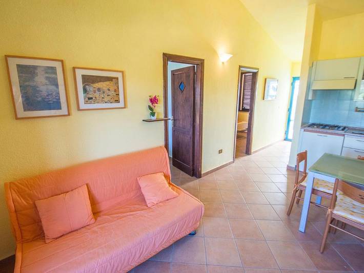 Gîte pour 4 personnes, avec balcon et vue à Porto Pollo - 3